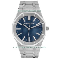 Audemars Piguet Royal Oak Blue Dial Steel 15500S First Copy Watch Hyderabad | COD