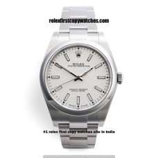 Rolex Oyster Perpatual White Dial First Copy Watch Coimbatore | COD