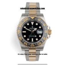 Rolex GMT-Master II Yellow Gold And Steel First Copy Watch Mumbai | COD