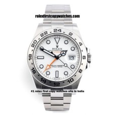 Rolex Explorer II Steel Polar White Dial First Copy Watch Guwahati | COD
