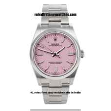 Rolex Oyster Perpetual Candy Pink Dial First Copy Watch Mumbai | COD