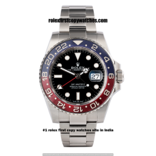 Rolex GMT-Master II "Pepsi" Oyster Bracelet First Copy Watch Bangalore | COD