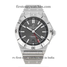 Breitling Chronomat Automatic GMT 40 A32398 Grey Dial First Copy Watch Hyderabad | COD