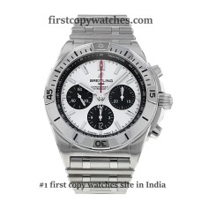 Breitling Chronomat B01 42 AB0134 Full Steel - White Dial First Copy Watch Bangalore | COD