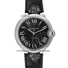 Cartier Ballon Bleu WSBB0003 Steel - Black Dial First Copy Watch India Mumbai | COD