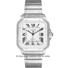 Cartier Santos WSSA0009 Steel - Silver Dial First Copy Watch Coimbatore | COD