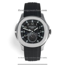 Patek Philippe Aquanaut GMT Black Rubber Strap First Copy Watch Bangalore | COD