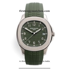 Patek Philippe Aquanaut Green Rubber Strap First Copy Watch Chennai | COD