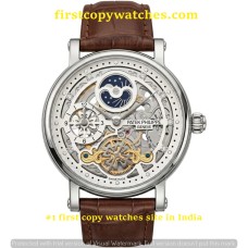 Patek Philippe "Skeleton" White Gold - First Copy Watch Lucknow | COD