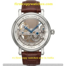 Patek Philippe "Bridge" White Gold - White Movement Number First Copy Watch Chennai | COD