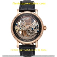 Patek Philippe "Bridge" Everose - Black Movement Number First Copy Watch Delhi | COD Patek Philippe "Bridge" Everose - Black Movement Number First Copy Watch Delhi | COD