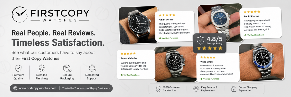 First Copy Watches Reviews