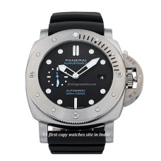 Panerai Submersible PAM01305 Steel - Black Dial First Copy Watch Hyderabad | COD